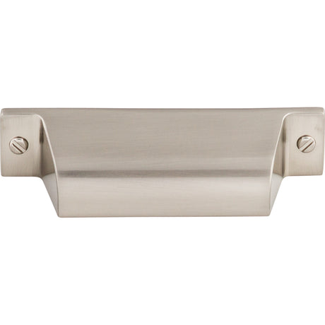 Top Knobs TK772BSN Channing 2 3/4" Center to Center Cup/Bin Pull Brushed Satin Nickel