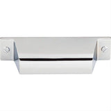 Top Knobs TK772PC TK772 Channing 2 3/4" Center to Center Cup Pull Polished Chrome