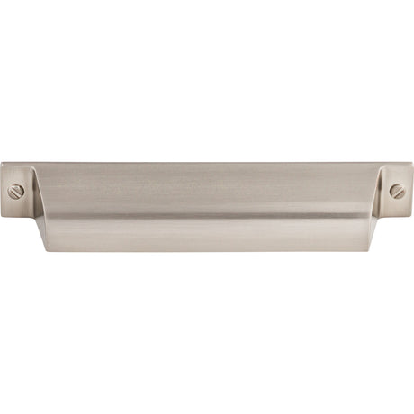 Top Knobs TK774BSN Channing 5" Center to Center Cup/Bin Pull Brushed Satin Nickel