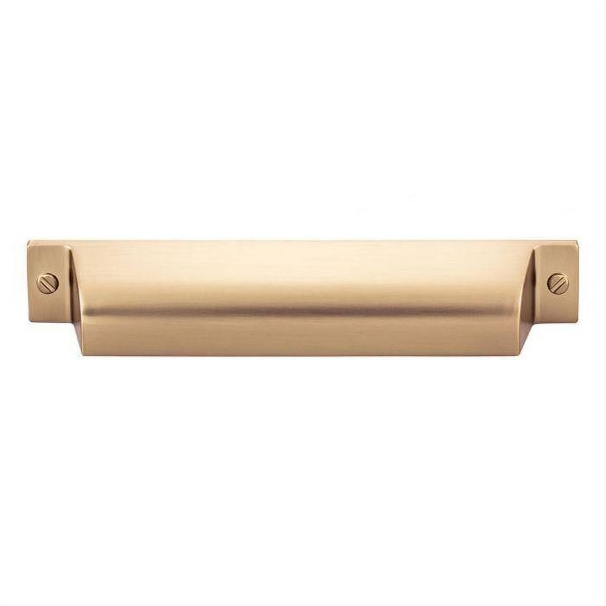 Top Knobs TK774HB TK774 Channing Cup Pull 5" Center to Center Honey Bronze
