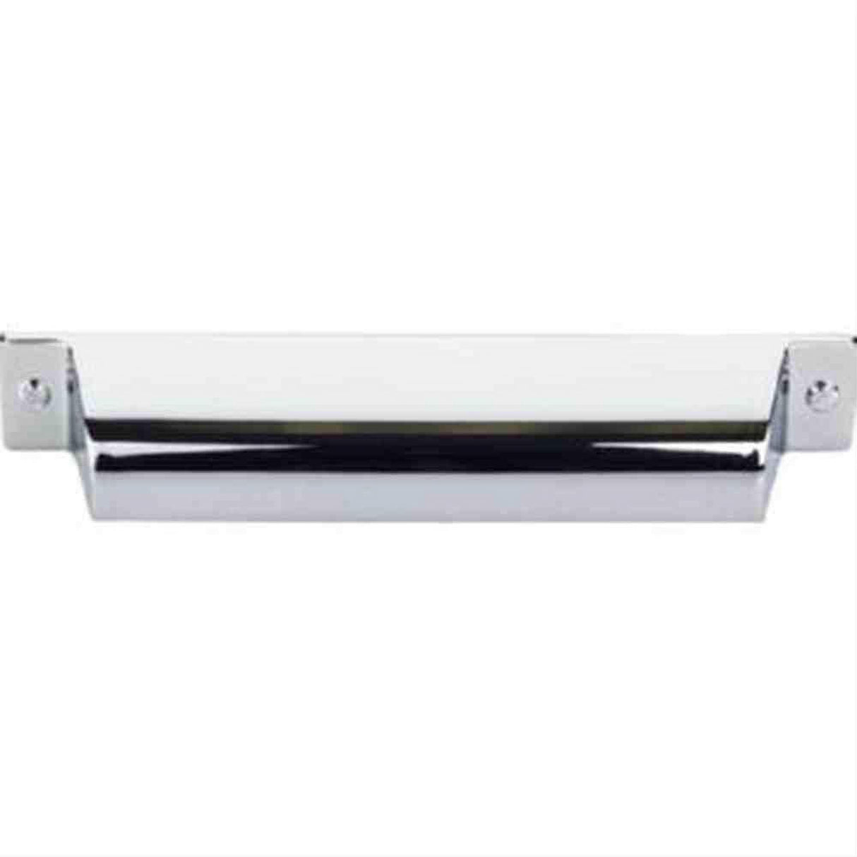 Top Knobs TK774PC TK774 Channing Cup Pull 5" Center to Center Polished Chrome