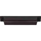Top Knobs TK774SAB TK774 Channing Cup Pull 5" Center to Center Sable