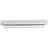 Top Knobs TK775PC TK775 Channing 7" Center to Center Cup Pull Polished Chrome