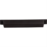 Top Knobs TK775SAB TK775 Channing 7" Center to Center Cup Pull Sable