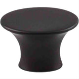 Top Knobs TK780BLK TK780 Edgewater Cabinet Knob 1-5/16" Flat Black
