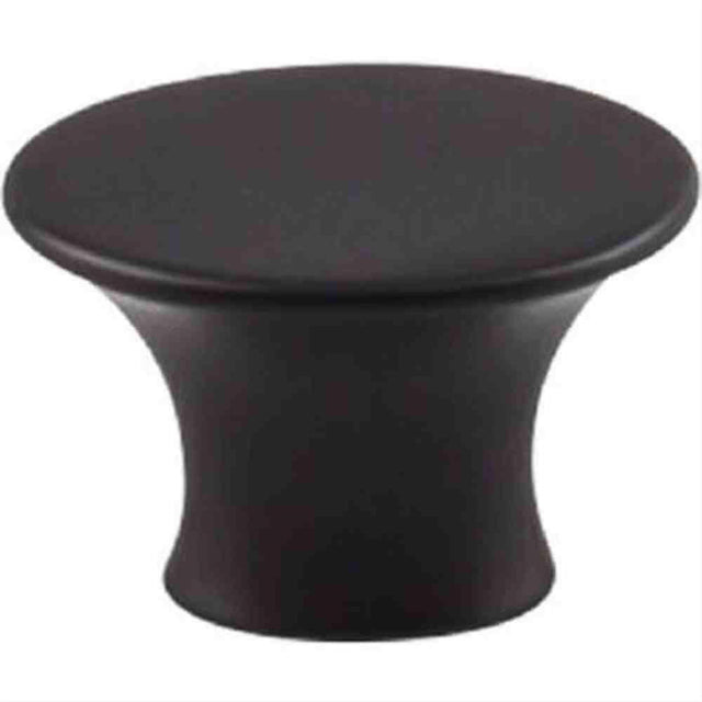 Top Knobs TK780BLK TK780 Edgewater Cabinet Knob 1-5/16" Flat Black