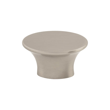 Top Knobs TK781BSN Edgewater 1 1/2" Length Oval Knob Brushed Satin Nickel