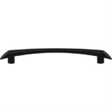 Top Knobs TK784BLK TK784 Edgewater Cabinet Pull 6-5/16" Center to Center Flat Black