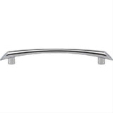Top Knobs TK784PC TK784 Edgewater Cabinet Pull 6-5/16" Center to Center Polished Chrome