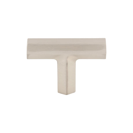Top Knobs TK790BSN Lydia 1 3/4" Length Geometric Knob Brushed Satin Nickel
