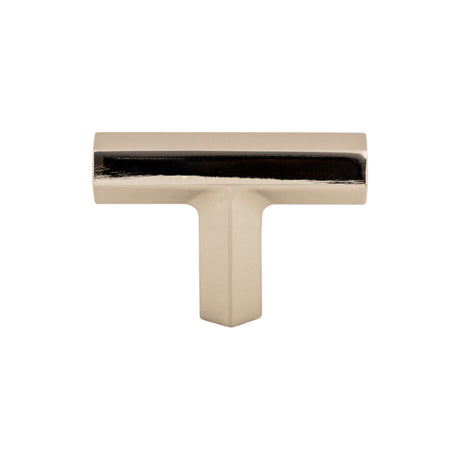 Top Knobs TK790PN Lydia 1 3/4" Length Geometric Knob Polished Nickel