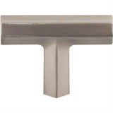 Top Knobs TK790BSN TK790 Lydia T Shape Cabinet Knob 1-3/4" Brushed Satin Nickel