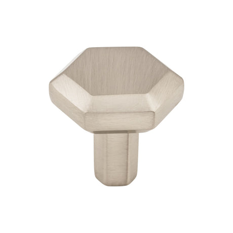 Top Knobs TK791BSN Lydia 1 1/8" Length Square Knob Brushed Satin Nickel