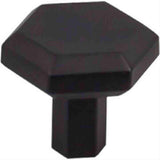 Top Knobs TK792BLK TK792 Lydia Cabinet Knob 1-1/4" Flat Black