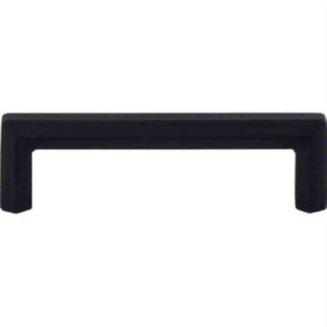 Top Knobs TK793BLK TK793 Lydia Cabinet Pull 3-3/4" Center to Center Flat Black