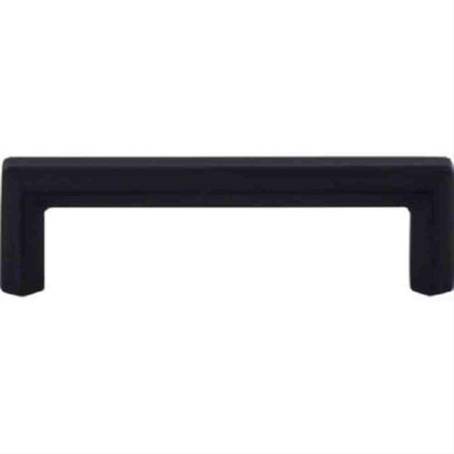 Top Knobs TK793BLK TK793 Lydia Cabinet Pull 3-3/4" Center to Center Flat Black