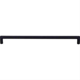 Top Knobs TK797BLK TK797 Lydia Cabinet Pull 12" Center to Center Flat Black
