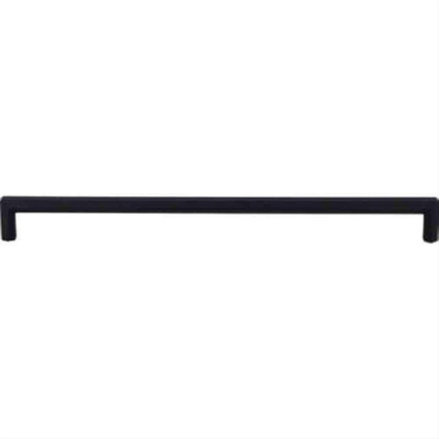 Top Knobs TK797BLK TK797 Lydia Cabinet Pull 12" Center to Center Flat Black