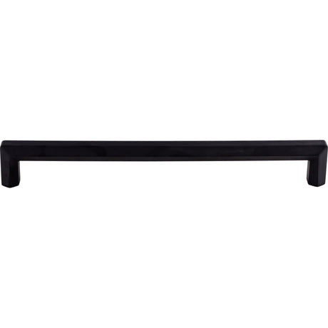 Top Knobs TK798BLK Lydia 12" Center to Center Appliance Pull Flat Black