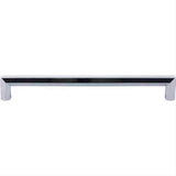 Top Knobs TK798PC TK798 Lydia Cabinet Pull / Appliance Pull 12" Center to Center Polished Chrome