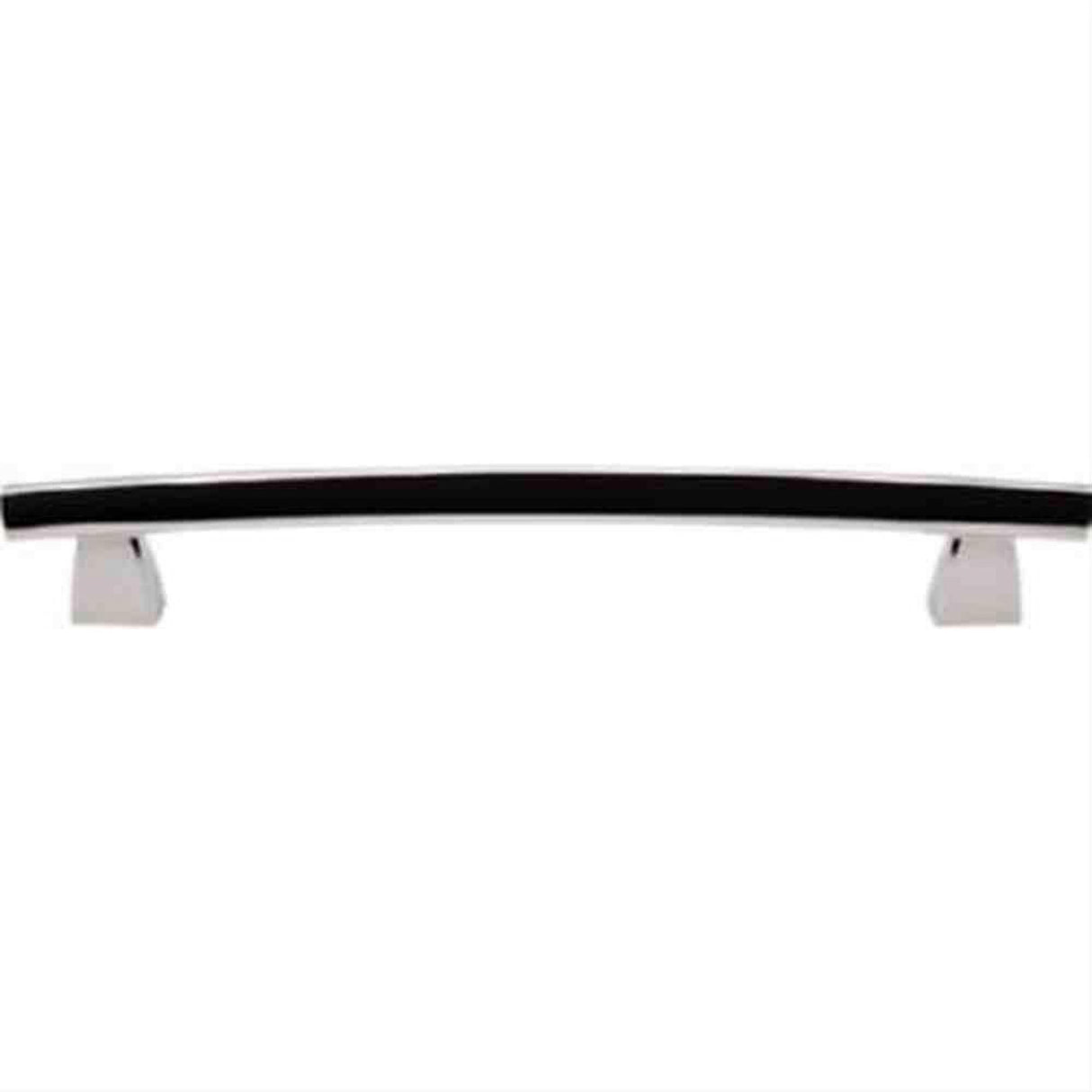 Top Knobs TK7PN Arched Cabinet Pull / Appliance Pull 12" Center to Center Polished Nickel