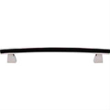 Top Knobs TK7PN Arched Cabinet Pull / Appliance Pull 12" Center to Center Polished Nickel