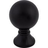 Top Knobs TK801BLK flat black cabinet knob