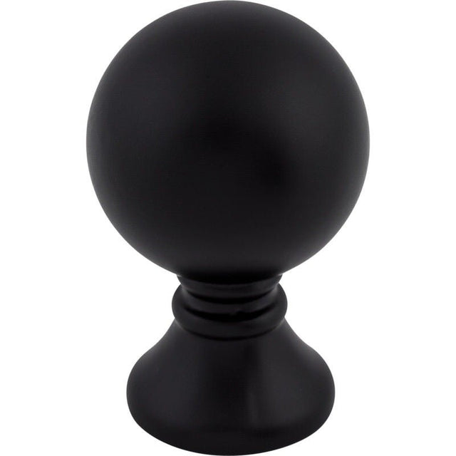 Top Knobs TK801BLK flat black cabinet knob