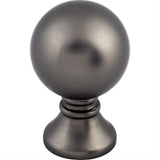 Top Knobs TK801AG TK801 Kara 1" Diameter Mushroom Cabinet Knob Ash Gray