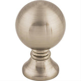 Top Knobs TK801BSN TK801 Kara 1" Diameter Mushroom Cabinet Knob Brushed Satin Nickel