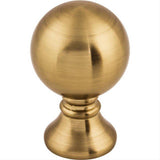Top Knobs TK801HB TK801 Kara 1" Diameter Mushroom Cabinet Knob Honey Bronze