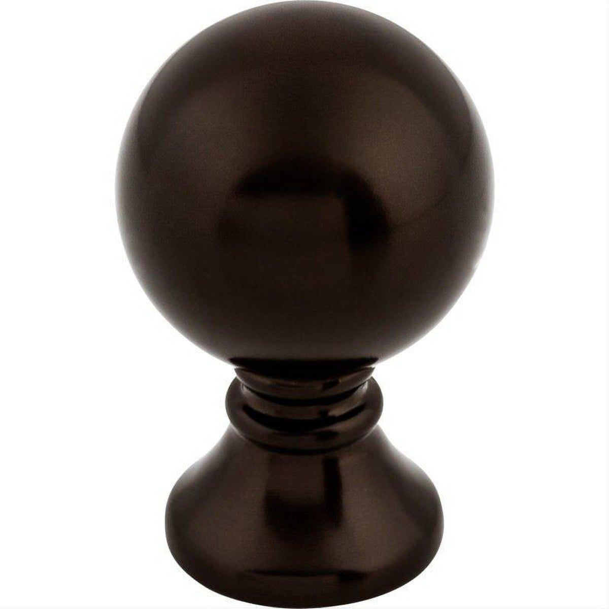 Top Knobs TK801ORB TK801 Kara 1" Diameter Mushroom Cabinet Knob Oil Rubbed Bronze