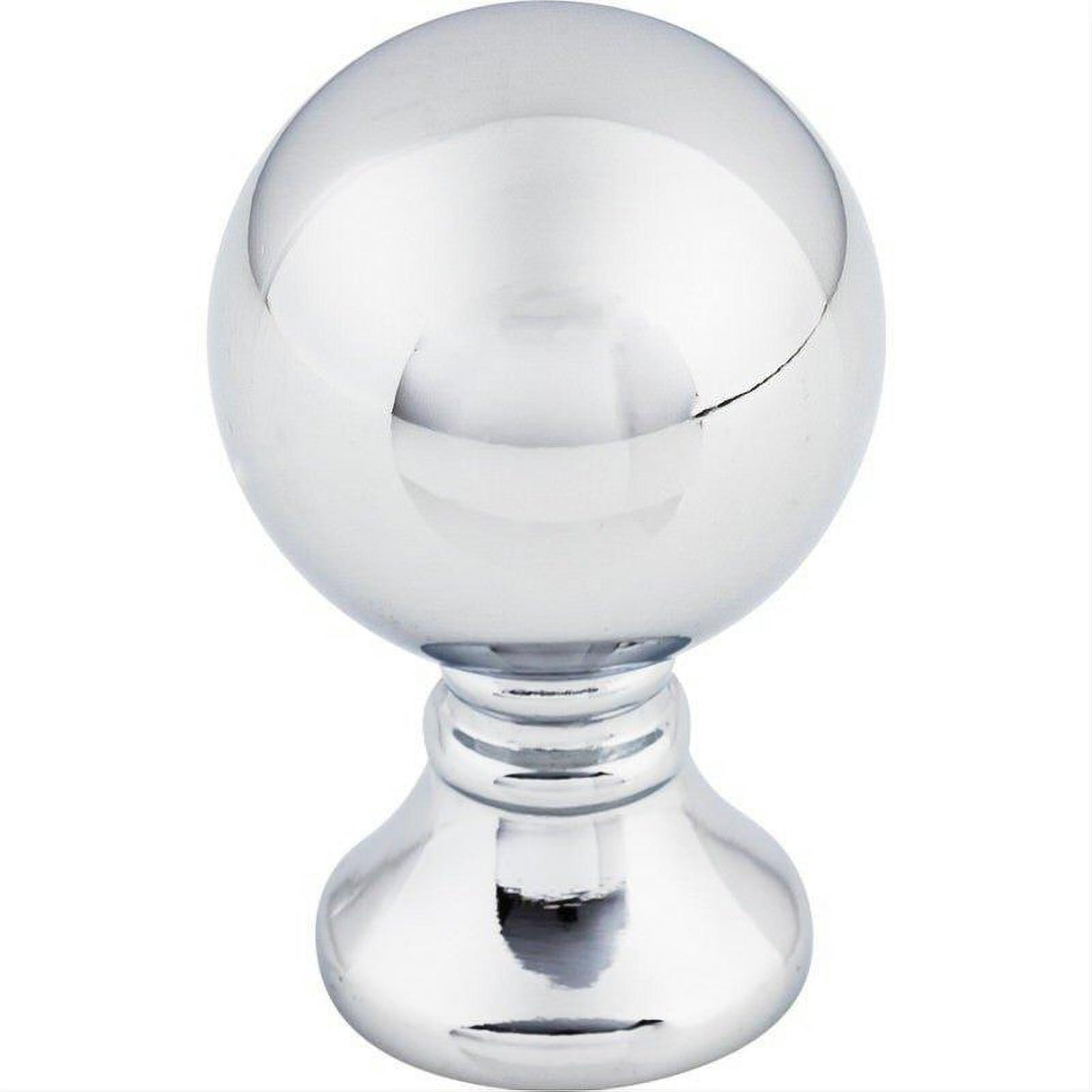 Top Knobs TK801PC TK801 Kara 1" Diameter Mushroom Cabinet Knob Polished Chrome