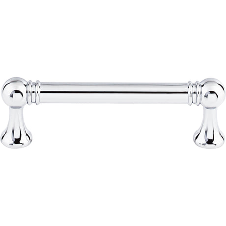 Top Knobs TK802PC Kara 3 3/4" Center to Center Bar Pull Polished Chrome