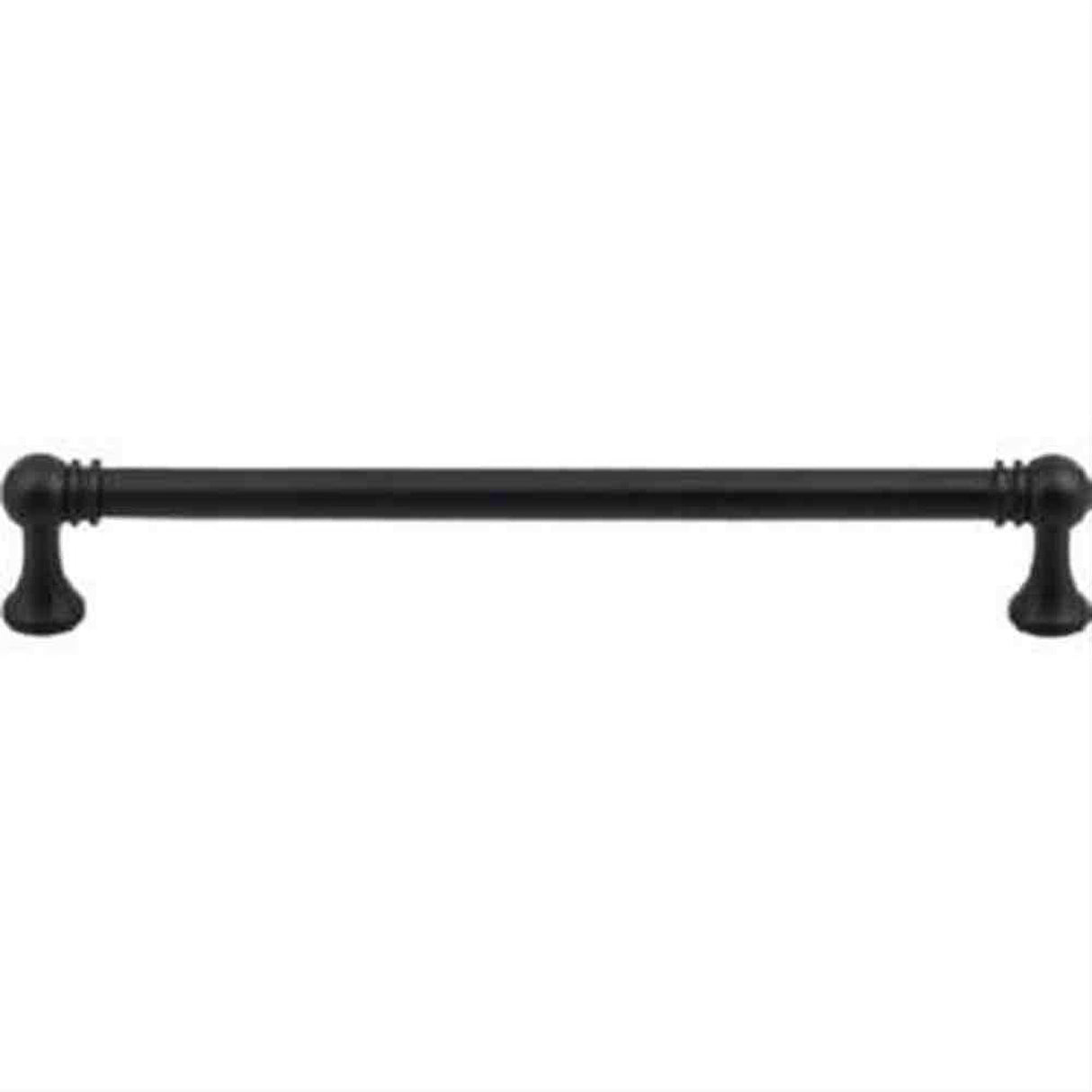 Top Knobs TK805BLK TK805 Kara 7-9/16" Center to Center Cabinet Pull Flat Black