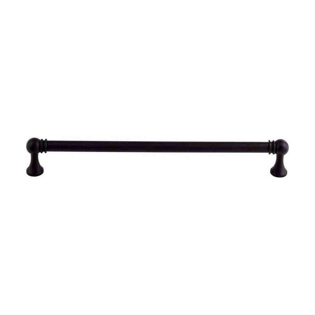 Top Knobs TK806BLK TK806 Kara 8 13/16" Center to Center Bar Pull Flat Black