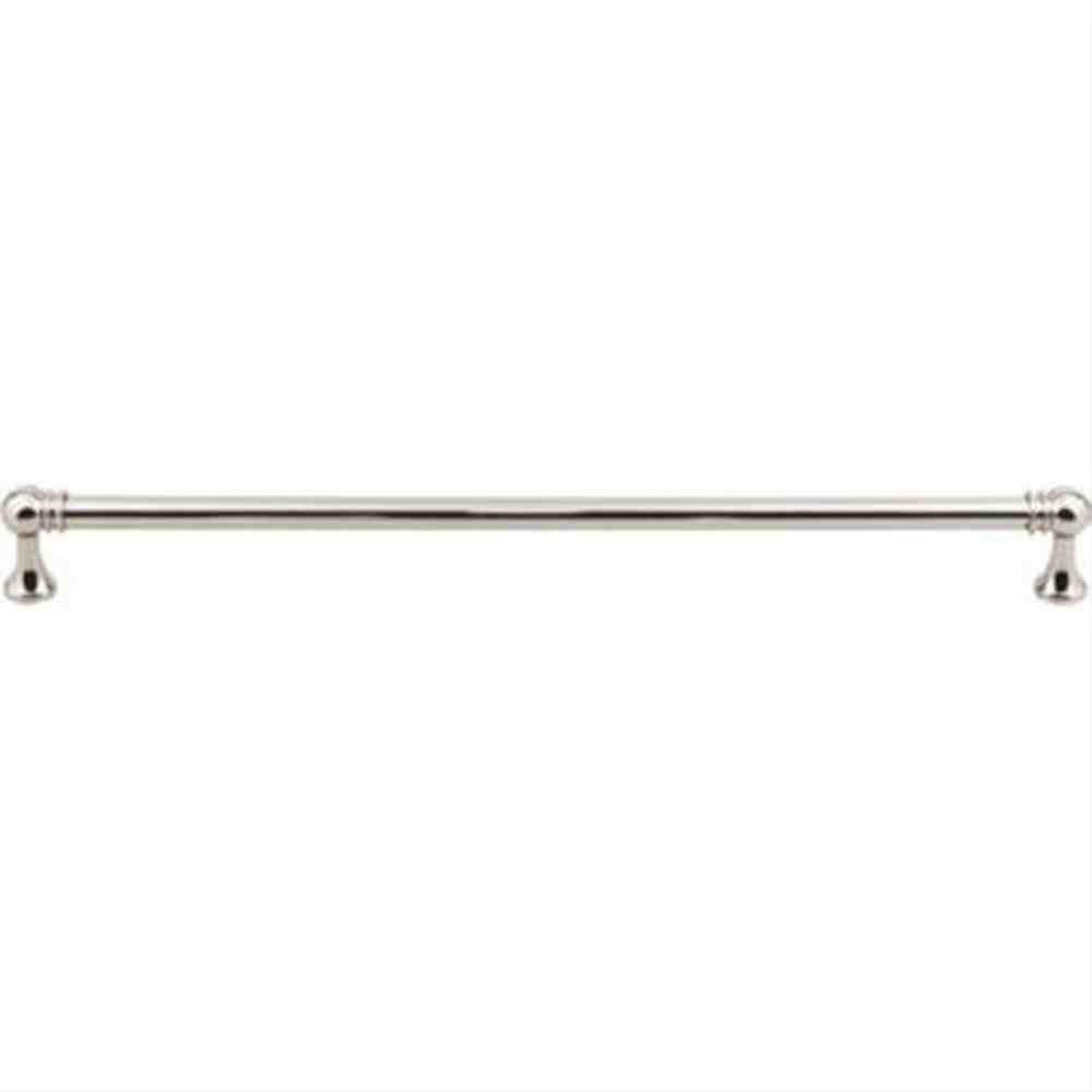 Top Knobs TK807PN TK807 Kara Cabinet Pull 12" Center to Center Polished Nickel