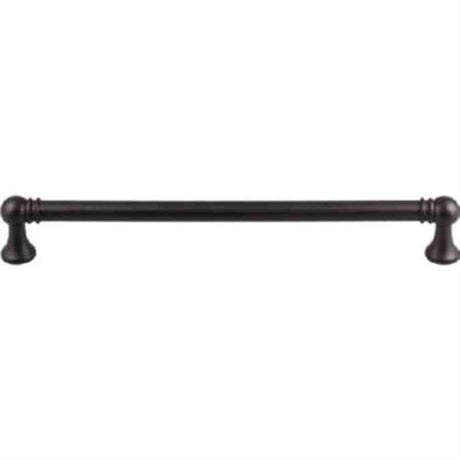 Top Knobs TK808BLK TK808 Kara Cabinet Pull / Appliance Pull 12" Center to Center Flat Black