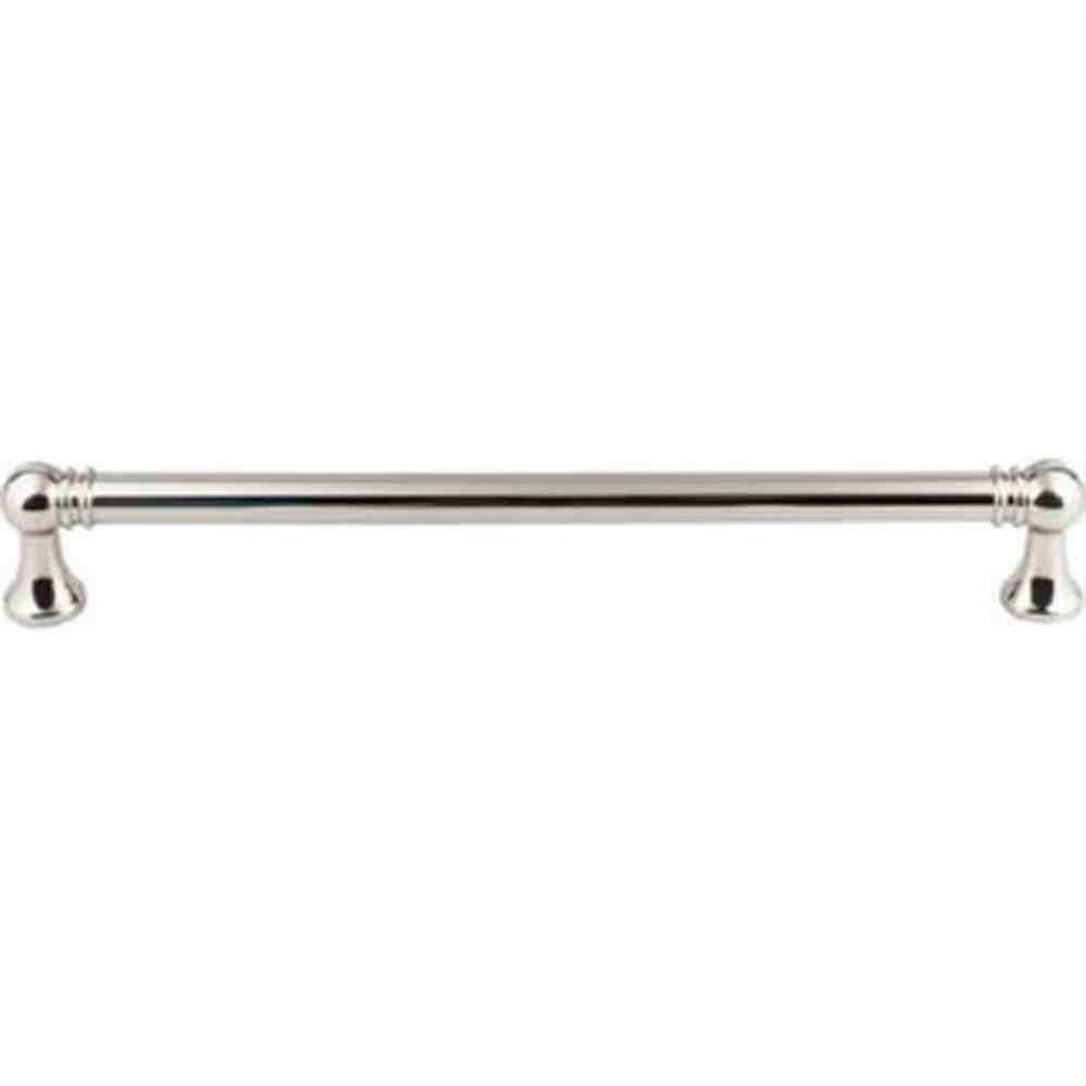 Top Knobs TK808PN TK808 Kara Cabinet Pull / Appliance Pull 12" Center to Center Polished Nickel