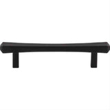 Top Knobs TK812BLK TK812 Juliet Cabinet Pull 3-3/4" Center to Center Flat Black