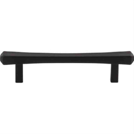Top Knobs TK812BLK TK812 Juliet Cabinet Pull 3-3/4" Center to Center Flat Black