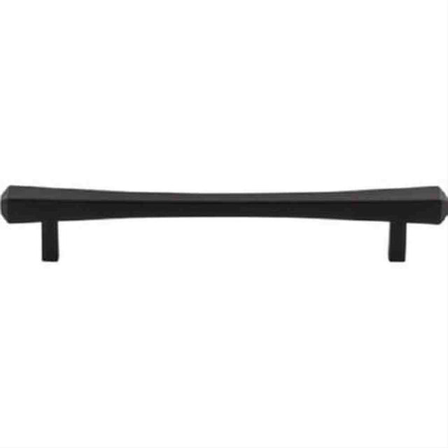 Top Knobs TK814BLK TK814 Juliet Cabinet Pull 6-5/16" Center to Center Flat Black