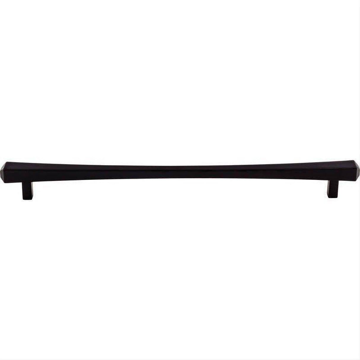Top Knobs TK817BLK TK817 Juliet 12" Center to Center Bar Pull Flat Black