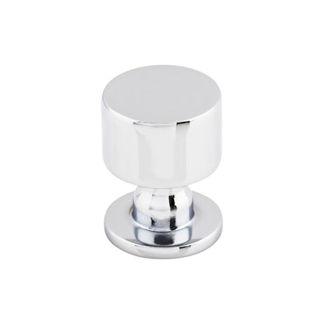 Top Knobs TK820PC Lily 1" Diameter Round Knob Polished Chrome