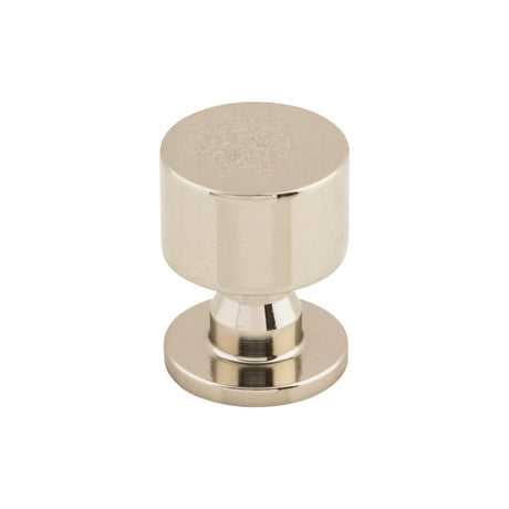 Top Knobs TK820PN Lily 1" Diameter Round Knob Polished Nickel
