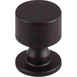Top Knobs TK820BLK TK820 Lily Cabinet Knob 1" Flat Black