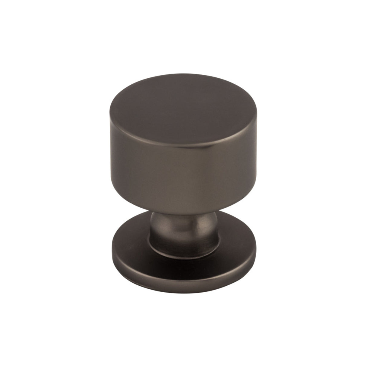 Top Knobs TK821AG Lily 1-1/8" Diameter Round Knob Ash Gray