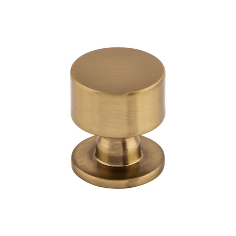 Top Knobs TK821HB Lily 1-1/8" Diameter Round Knob Honey Bronze