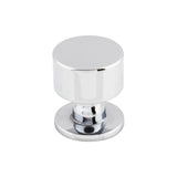 Top Knobs TK821PC Lily 1 1/8" Diameter Round Knob Polished Chrome