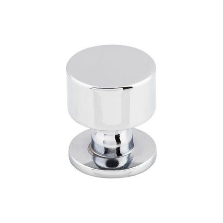 Top Knobs TK821PC Lily 1 1/8" Diameter Round Knob Polished Chrome